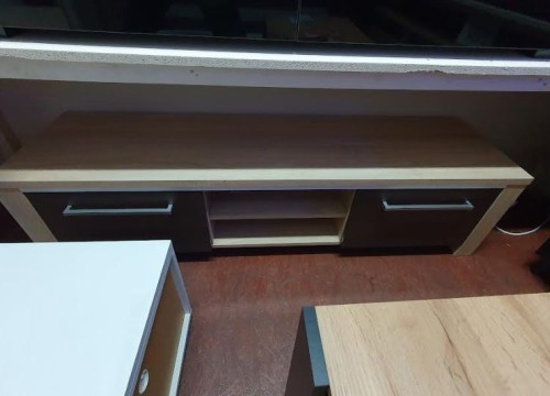 Έπιπλο Τηλεόρασης Helix 160cm – Sonoma Light & Dark | Bazaar
