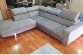 Γωνιακός Καναπές Jeff 275x260cm – Γκρι (Αριστερή Γωνία) | Προσφορά Bazaar