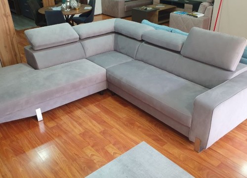 Γωνιακός Καναπές Jeff 275x260cm – Γκρι (Αριστερή Γωνία) | Προσφορά Bazaar