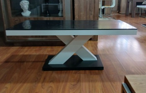 Τραπεζάκι σαλονιού XENIA λακαριστό 120χ60χ49