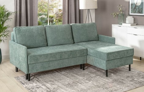 Γωνιακός Καναπές Κρεβάτι Nelly 217X150 με 2 Αποθηκευτικούς Χώρους Σενίλ Ύφασμα Γωνιακός Καναπές Κρεβάτι Nelly 217X150 με 2 Αποθηκευτικούς Χώρους Σενίλ Ύφασμα
