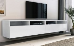 Έπιπλο TV ROMA 200 λευκό κρεμαστό/δαπέδου Έπιπλο TV ROMA 200 λευκό κρεμαστό/δαπέδου