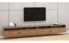 Έπιπλο TV ROMA 280 σε χρώμα δρυός κρεμαστό/δαπέδου Έπιπλο TV ROMA 280 σε χρώμα δρυός κρεμαστό/δαπέδου