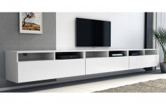 Έπιπλο TV ROMA 300 λευκό κρεμαστό/δαπέδου Έπιπλο TV ROMA 300 λευκό κρεμαστό/δαπέδου