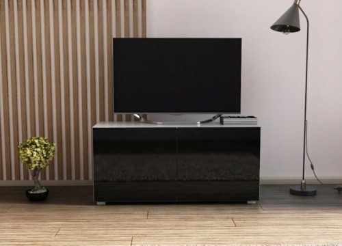 Έπιπλο TV BASIK 100 λευκό μαύρο κρεμαστό ή δαπέδου