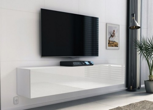 Έπιπλο TV MODUL 160 ΄λευκό κρεμαστό