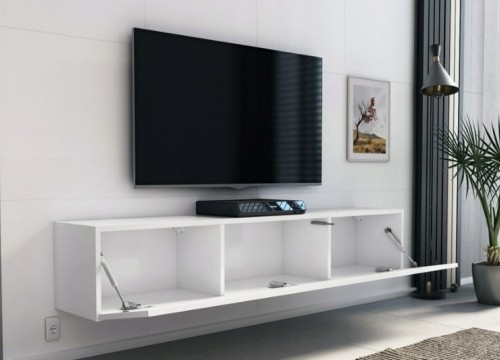 Έπιπλο TV MODUL 160 ΄λευκό κρεμαστό
