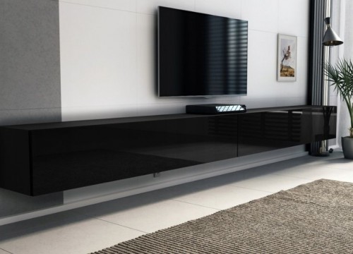 Έπιπλο TV MODUL 320 μαύρο κρεμαστό