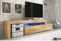 'Επιπλο TV MILANO 148-280 χρώμα δρυός