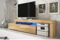 'Επιπλο TV MILANO 148-280 χρώμα δρυός
