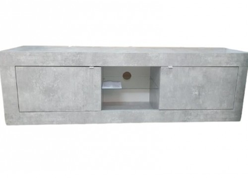 Επιπλο τηλεόρασης συλλογής BASIC 2D BETON