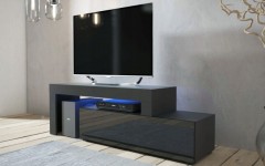 Έπιπλο TV MILANO 108-200 Μαύρο γωνιακό επεκτεινόμενο Έπιπλο TV MILANO 108-200 Μαύρο γωνιακό επεκτεινόμενο