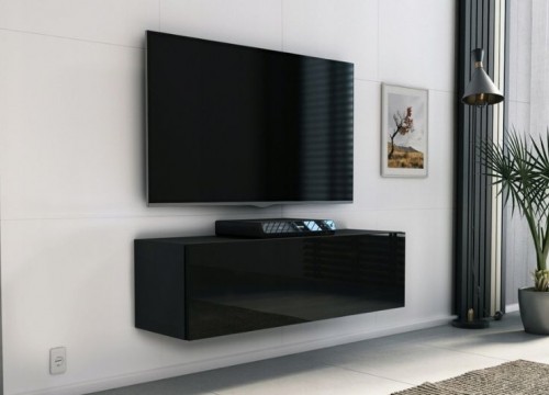 Έπιπλο TV MODUL 105 μαύρο κρεμαστό