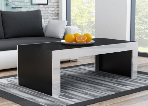 Τραπεζάκι σαλονιού APIS 2 Μαύρο Λευκό Τραπεζάκι σαλονιού APIS 2 Μαύρο Λευκό