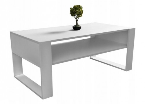 Τραπεζάκι σαλονιού LOFT 120 λευκό Τραπεζάκι σαλονιού LOFT 120 λευκό