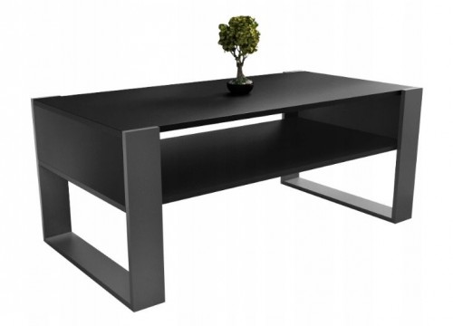 Τραπεζάκι σαλονιού LOFT 120 μαύρο - γκρι Τραπεζάκι σαλονιού LOFT 120 μαύρο - γκρι