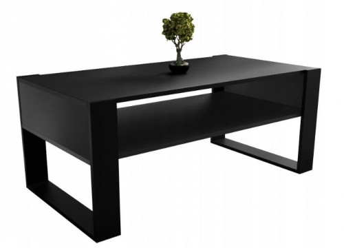 Τραπεζάκι σαλονιού LOFT 120 μαύρο  Τραπεζάκι σαλονιού LOFT 120 μαύρο