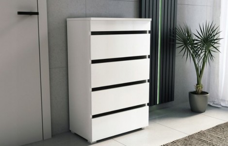 Παπουτσοθήκη ψηλή LOFT 60 λευκή Παπουτσοθήκη ψηλή LOFT 60 λευκή