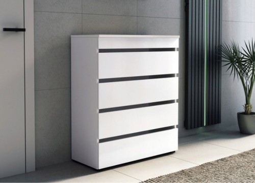 Παπουτσοθήκη ψηλή LOFT 80 λευκή Παπουτσοθήκη ψηλή LOFT 80 λευκή