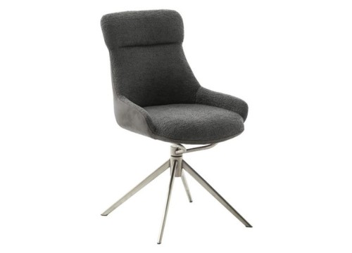 Καρέκλα Pelion E Ανθρακί Περιστρεφόμενη  Καρέκλα Pelion E Ανθρακί Περιστρεφόμενη