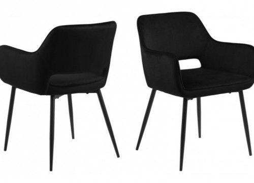 Καρέκλα τραπεζαρίας LORA μαύρο Καρέκλα τραπεζαρίας LORA μαύρο