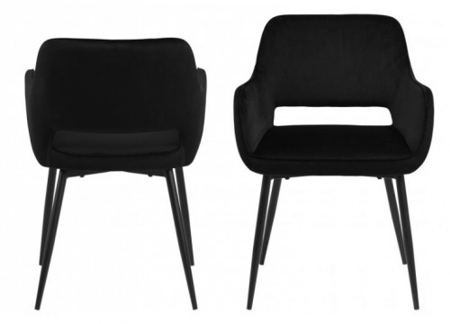 Καρέκλα τραπεζαρίας LORA μαύρο Καρέκλα τραπεζαρίας LORA μαύρο
