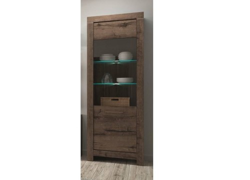 Βιτρίνα BALIN REG1W καφέ Βιτρίνα BALIN REG1W καφέ