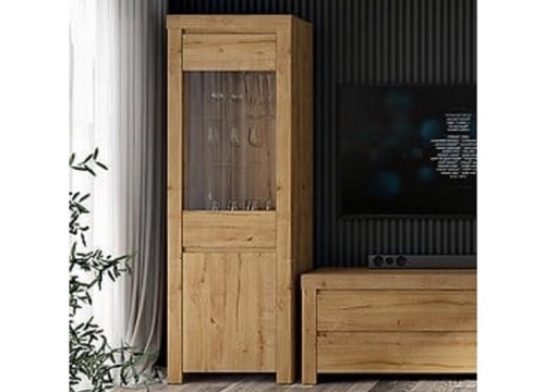 Βιτρίνα HOLTEN REG1D1W χρώμα δρυός