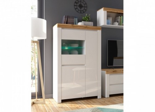 Βιτρίνα δαπέδου HOLTEN REG2D1W Λευκή Βιτρίνα δαπέδου HOLTEN REG2D1W Λευκή