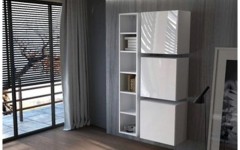 Κρεμαστά Ντουλάπια KWADRO 50Χ3 - Ράφι Κ160 Λευκό