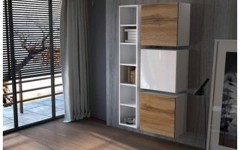 Κρεμαστά Ντουλάπια KWADRO 50Χ3 Λευκό,Wotan - Ράφι Κ160 Λευκό
