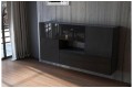Κρεμαστά Ντουλάπια KWADRO 50X2 Μαύρο -Ο105Χ2 Μαύρο