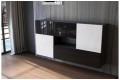 Κρεμαστά Ντουλάπια KWADRO 50X2 Μαύρο,Λευκό -Ο105Χ2 Μαύρο
