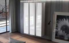 Επιτοίχια σύνθεση ντουλαπιών KWADRO K160 Λευκό Επιτοίχια σύνθεση ντουλαπιών KWADRO K160 Λευκό
