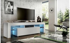 Επιπλο TV APIS 1 Λευκό ματ/λευκό λάκα Επιπλο TV APIS 1 Λευκό ματ/λευκό λάκα