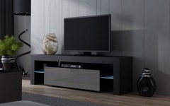 Επιπλο τηλεόρασης APIS 1 Μαύρο ματ - Γκρι λάκα Επιπλο τηλεόρασης APIS 1 Μαύρο ματ - Γκρι λάκα