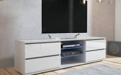 Επιπλο τηλεόρασης APIS 4 Λευκό ματ - Λευκό λάκα Επιπλο τηλεόρασης APIS 4 Λευκό ματ - Λευκό λάκα