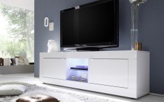 Έπιπλο τηλεόρασης BASIC 2D Λευκό Έπιπλο τηλεόρασης BASIC 2D Λευκό