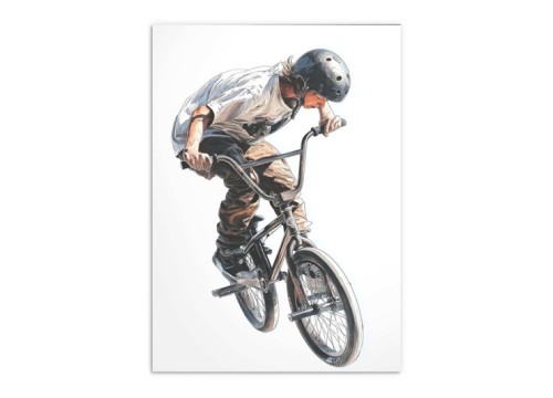 Αφίσα Αθλητικων Δραστηριοτήτων "Ποδήλατο BMX "