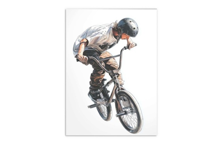 Αφίσα Αθλητικων Δραστηριοτήτων "Ποδήλατο BMX "