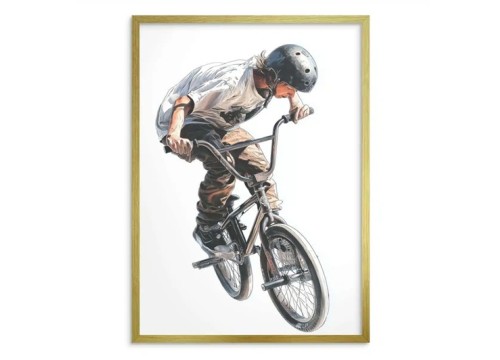 Αφίσα Αθλητικων Δραστηριοτήτων "Ποδήλατο BMX "