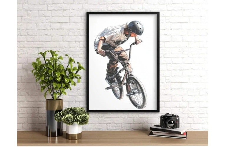 Αφίσα Αθλητικων Δραστηριοτήτων "Ποδήλατο BMX "