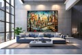 Πίνακας σε καμβά " MANHATTAN-NEW YORK " 140x100