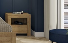 Κομοδίνο συλλογής HOLTEN KOM1S χρώμα δρυός