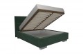 Κρεβάτι BREMA πράσινο με αποθηκευτικό χώρο