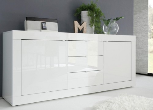 Σύνθετο σαλονιού BASIC 4 ΛΕΥΚΟ