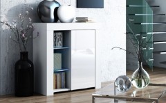 Μπουφές APIS / MILANO 1D Λευκό Μπουφές APIS / MILANO 1D Λευκό