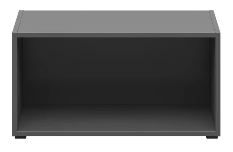 SYSTEM 64 Μικρό ράφι χρώμα Γραφίτη