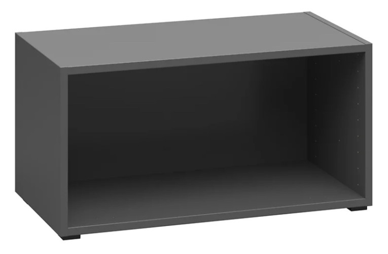 SYSTEM 64 Μικρό ράφι χρώμα Γραφίτη