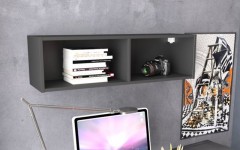 Ράφι KWADRO 105 Μαύρο Ράφι KWADRO 105 Μαύρο